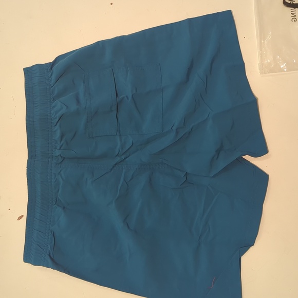 Silkworld Teal Men's Extra Small Swimming Trunks - Picture 3 of 4